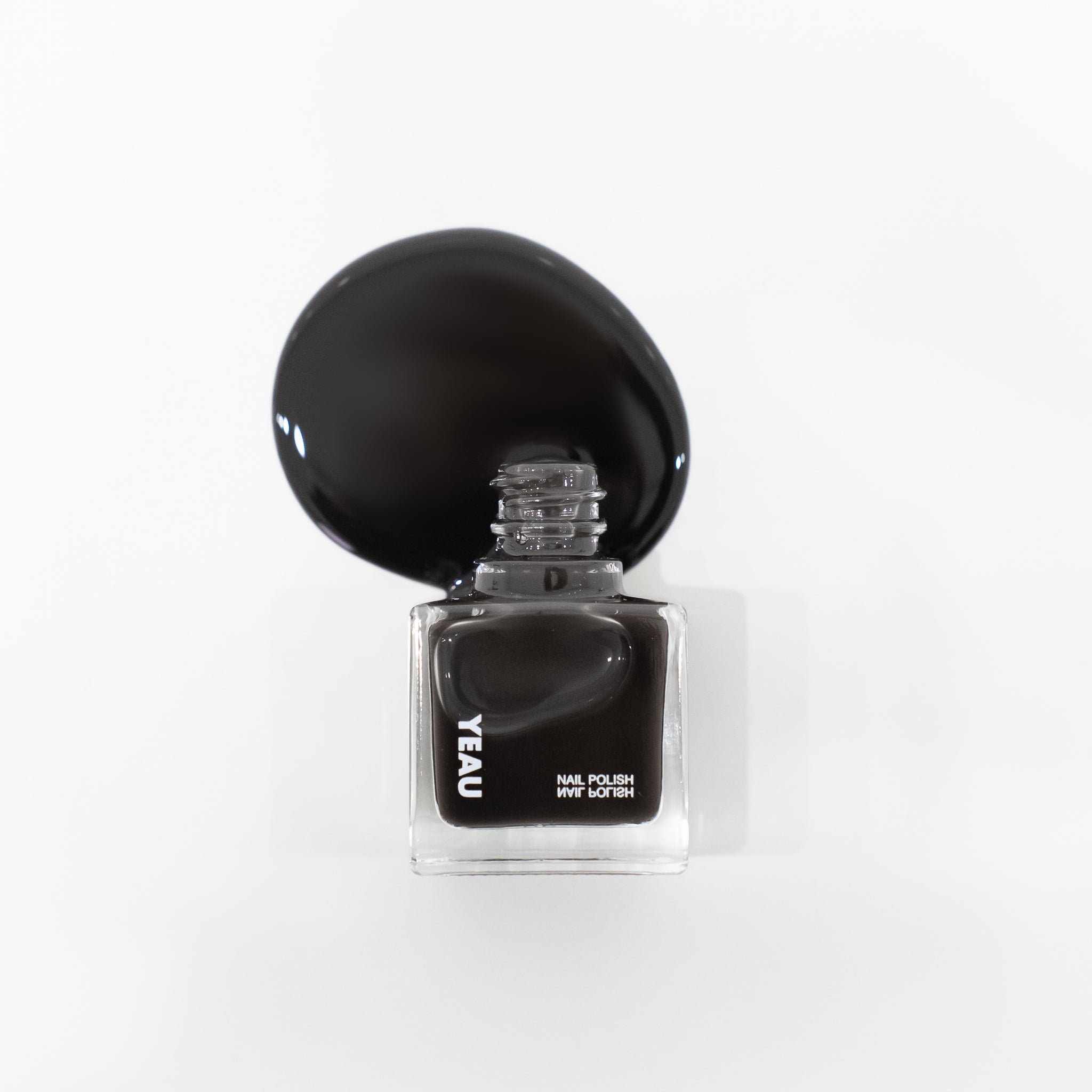 YEAU nail polish 03 sheer black
